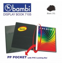 Display Book Transparent PP Pockets 7105