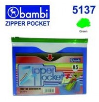 Bambi Zipper Pockets & Wallets 5137 A5