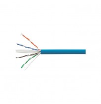 Cable Cat6 UTP, blue, Reel Box 305m w/cross filler [1427071-6]