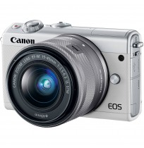 EOS M100 with 15-45mm Lens White