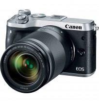 EOS M6 Mirrorless Digital with 18-150mm Lens (Silver)
