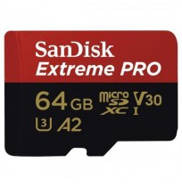 Extreme Pro MicroSDXC 64GB SDSQXCY [SDSQXCY-064G-GN6MA]