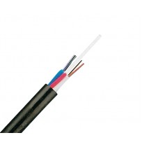 Fiber Optic Cable Single Jacket Armoured Duct Cable G652D 12c