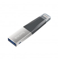 SanDisk iXpand mini flash drive 128GB, Grey