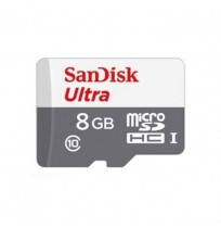  SANDISK MicroSD Ultra C10 48MB/s No Adapter 8GB [SDSQUNB-008G-GN3MN]