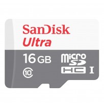  SANDISK MicroSD Ultra C10 48MB/s No Adapter 16GB [SDSQUNB-016G-GN3MN]