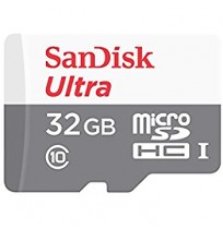  SANDISK MicroSD Ultra C10 48MB/s No Adapter 32GB [SDSQUNB-032G-GN3MN]