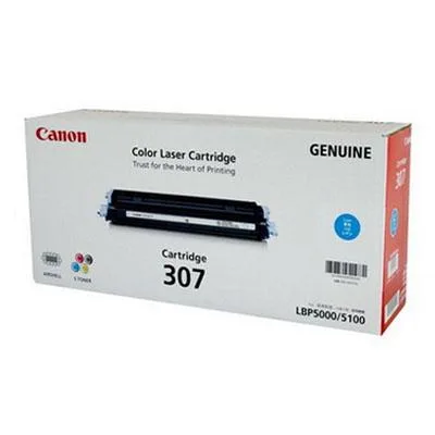 Canon Cartridge 307 Cyan for LBP5000/ LBP5100 [EP307C]