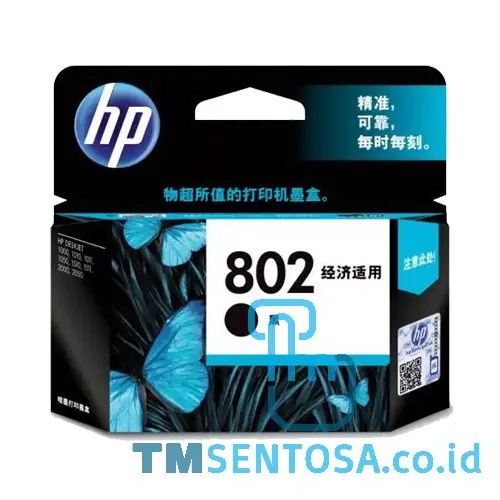 Small Black Ink Cartridge 802 [CH561ZZ]