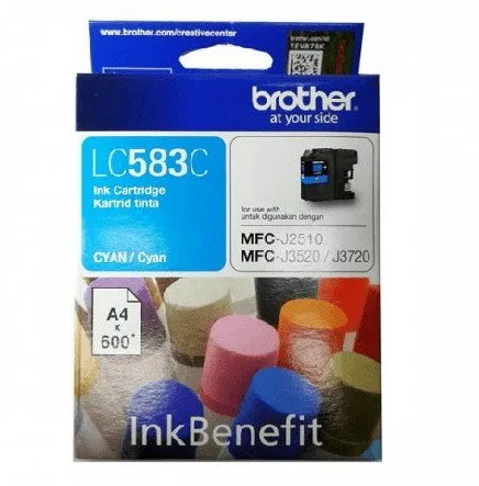 BROTHER Cyan Ink Cartridge [LC-583C]