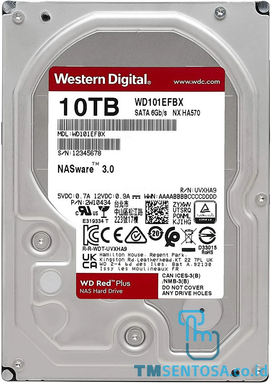 CAVIAR RED 10TB WD101EFBX