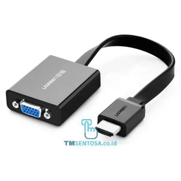 HDMI to VGA Converter 25cm 40248 - Black