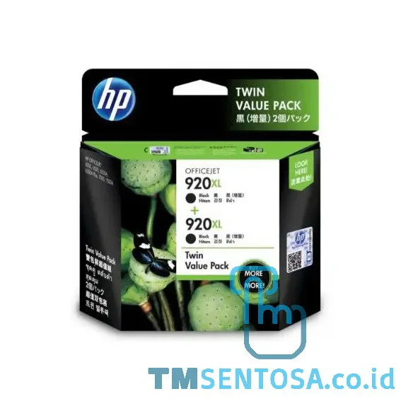 920XL Black Ink Cartridge Twin Pack E5Y51AA