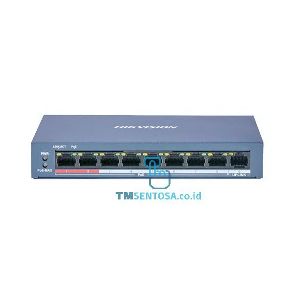 8 Port Fast Ethernet Unmanaged POE Switch DS-3E0109P-E/M(B)