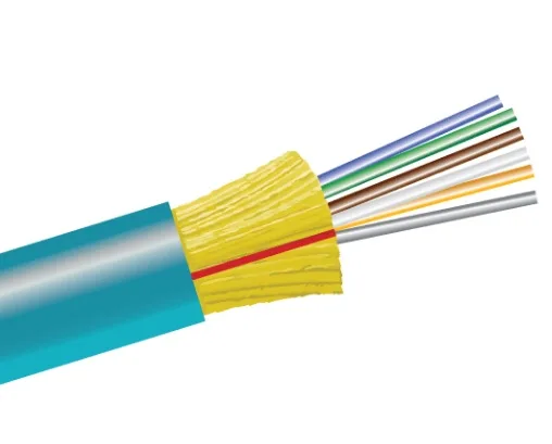 Fiber Optic Cable Indoor Distribution OM3 6c