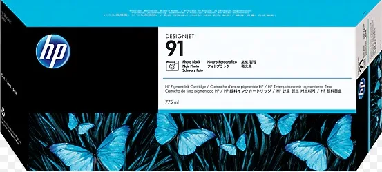 HP 91 Pigment 775-ml Photo Black Ink Cartridge [C9465A]