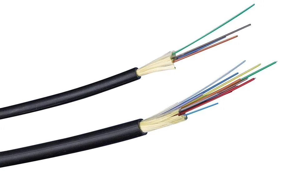 Fiber Optic Cable Double Jacket Armoured Direct Buried G652D 6c