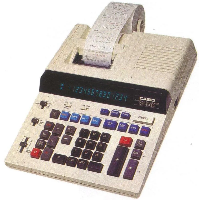 CASIO Kalkulator DR 8620 (Printing Calculator)