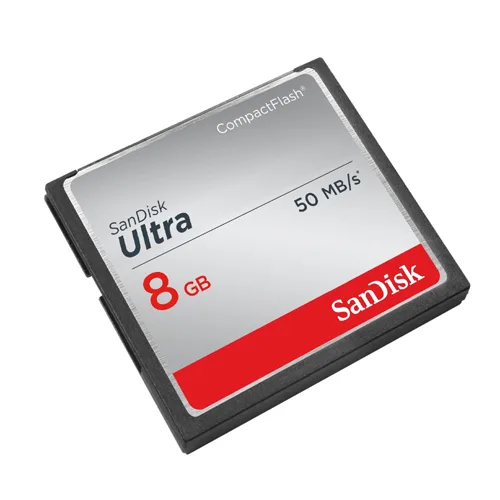 SANDISK Ultra CF 8GB, 50MB/s [SDCFHS-008G-G46]