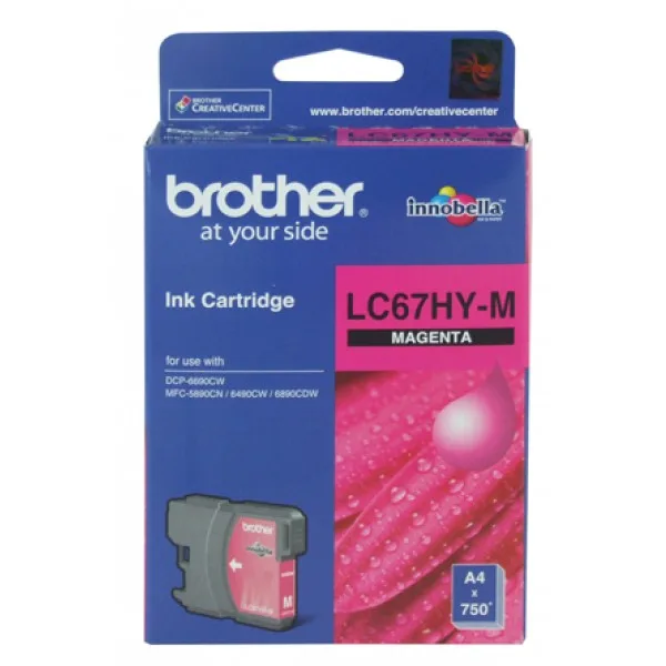 Magenta Ink Cartridge (LC-67 HY M)