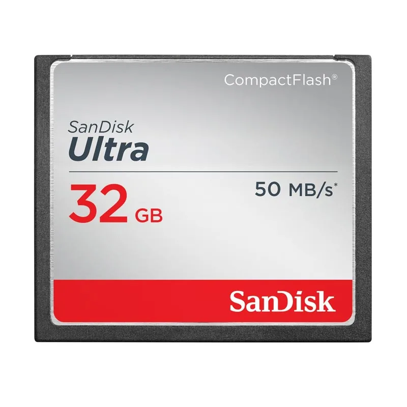 SANDISK Ultra CF 32GB, 50MB/s [SDCFHS-032G-G46]