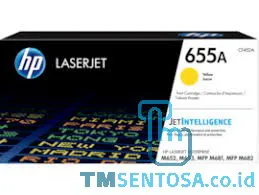 YELLOW ORIGINAL LASERJET TONER CARTRIDGE 655A (CF452A)
