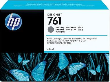 HP 761 400ml Dark Gray Ink Cartridge [CM996A]