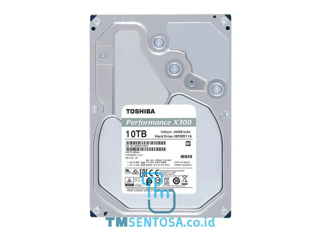 Internal HDD 3.5 Inch X300 10TB [HDWR11AUZSVA]
