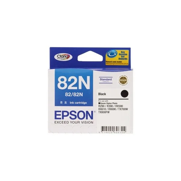 Black Ink Cartridge 82N (T1121)