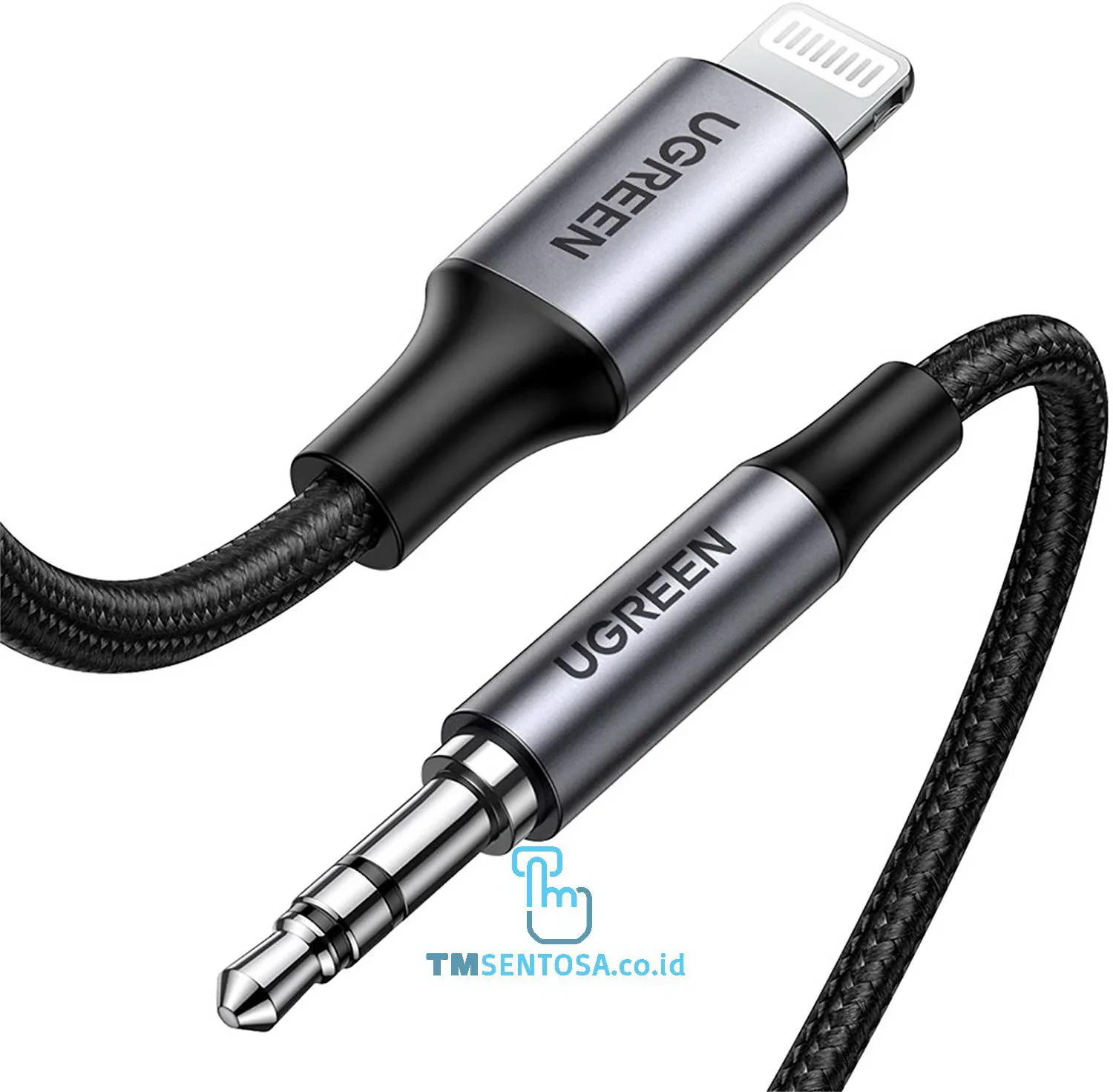 Lightning to 3.5mm Aux Cable NB 1m GY US315 - 70509