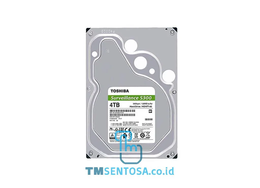 Internal HDD 3.5 Inch S300 4TB [HDWT140UZSVA]