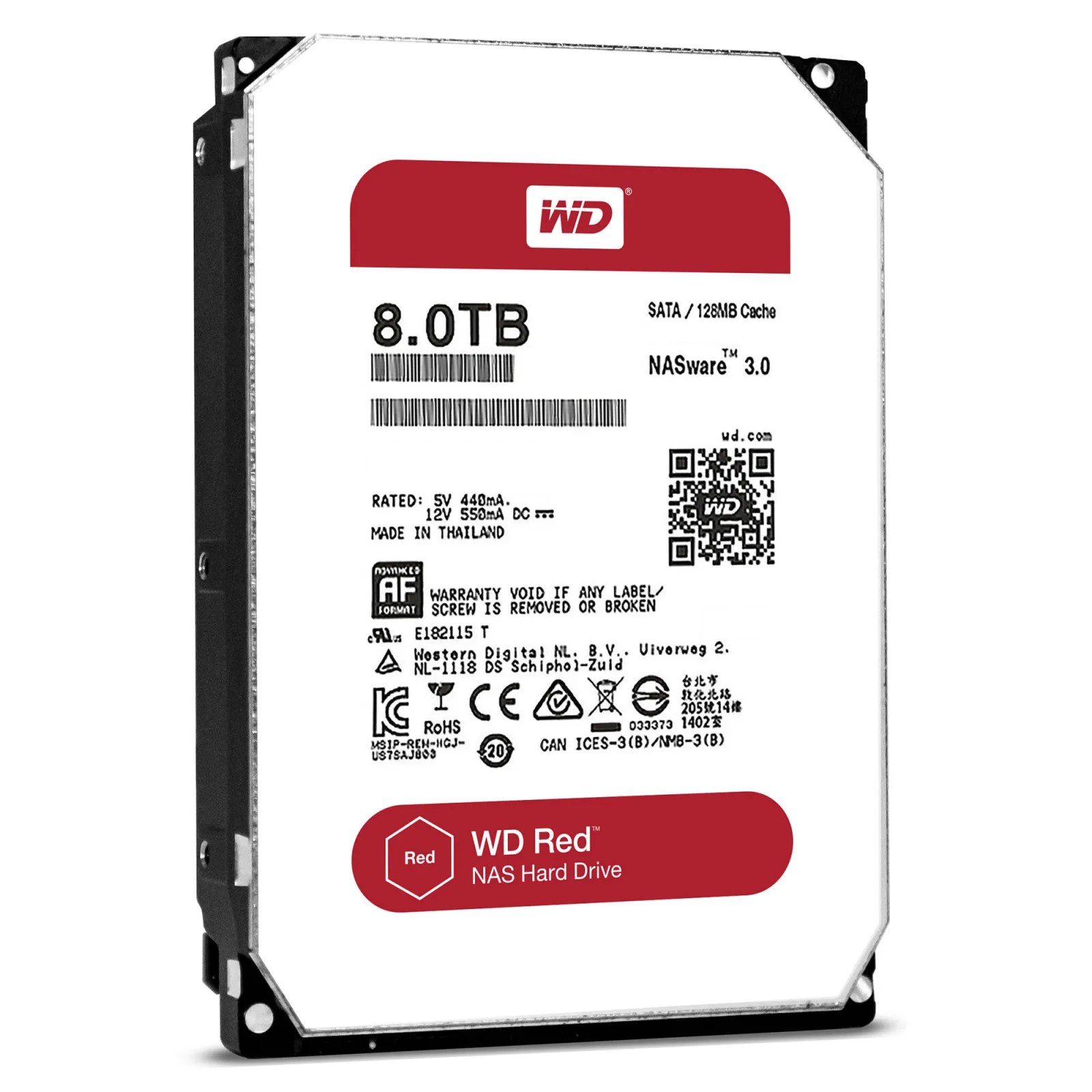 WD Red 8TB [WD80EFZX]