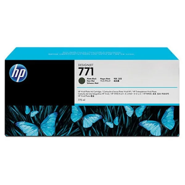 HP 771B 775 ml Matte Black Ink Cartridge [B6X99A]