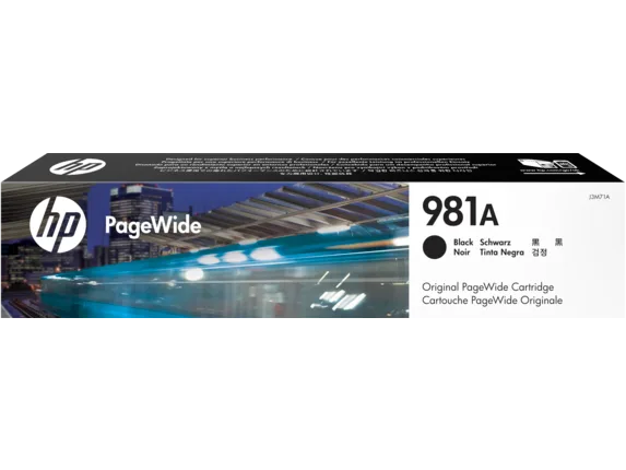 981A Black Original PageWide Cartridge [J3M71A]