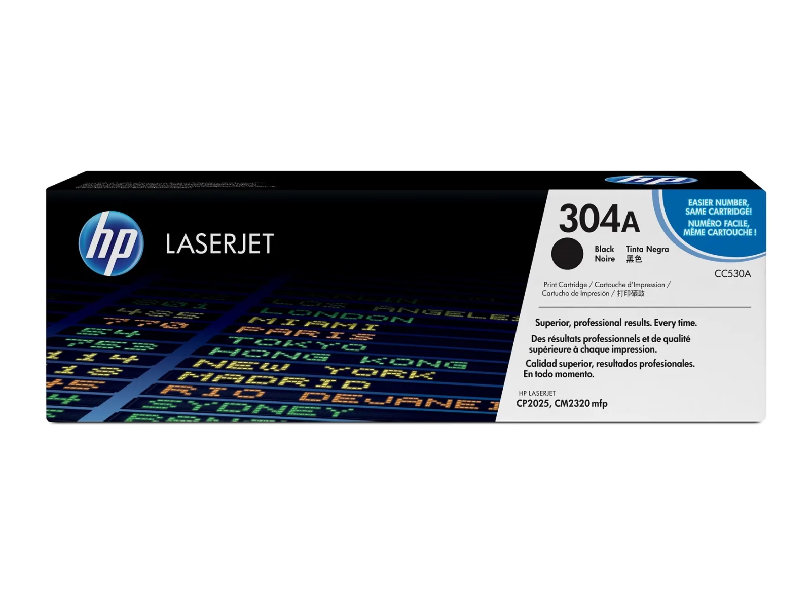 HP 304A Black Original LaserJet Toner Cartridge