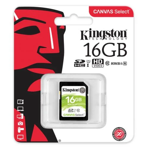 SDHC CANVAS SELECT 16GB SDS/16GB