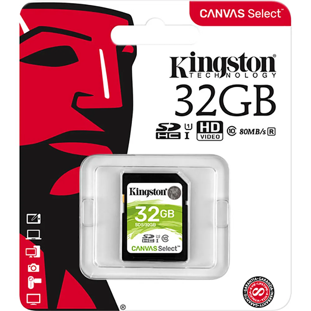 SDHC CANVAS SELECT 32GB SDS/32GB