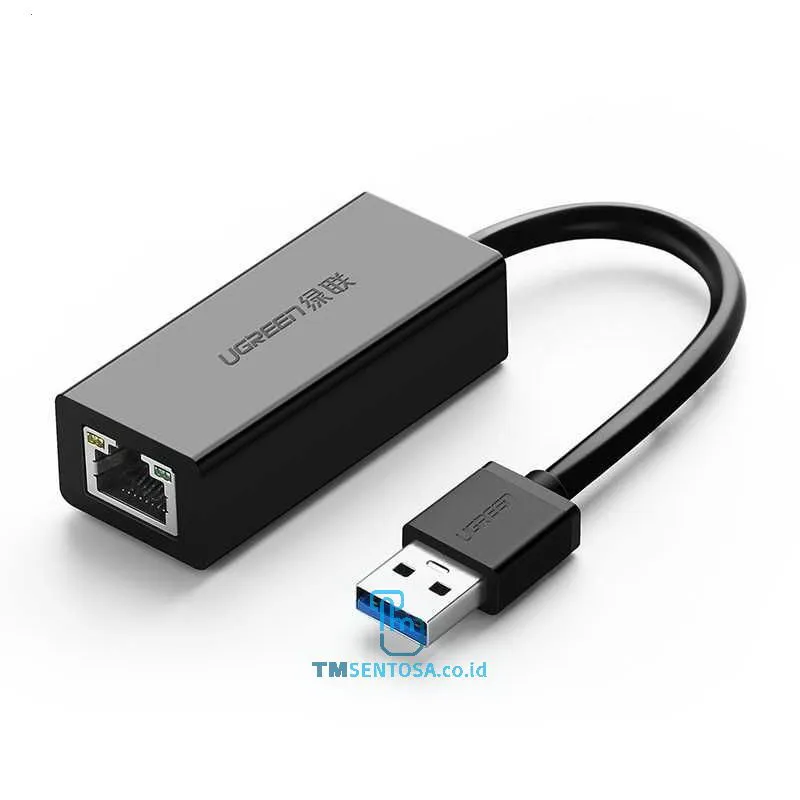 USB 3.0 A To Gigabit Ethernet Adapter Black - 20256