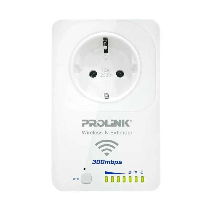 PROLINK PWN3702P Wireless-N Extender 300Mbps with AC Pass Through