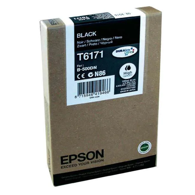EPSON Black Ink Cartridge T6171 [C13T617100]