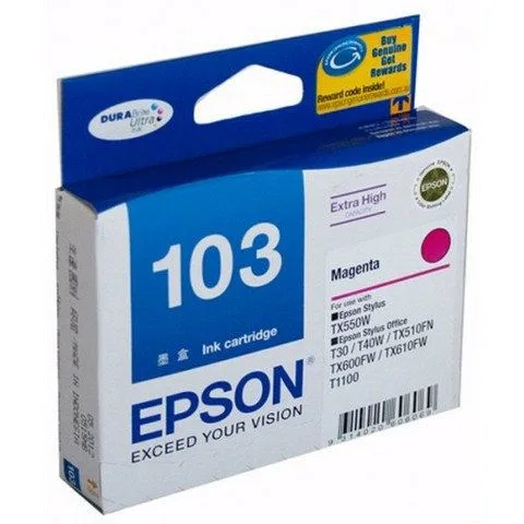 Magenta Ink Cartridge 103 (T1033)