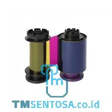 Set Ribbon YMCK 500 images &amp; Retransfer Film 500 images (A308-1YMCK)