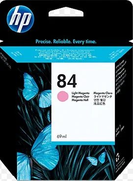 HP 84 Lt Magenta Ink Cartridge ( Large ) [C5018A]