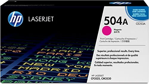 HP Original Toner Cartrige LaserJet 504A Magenta [CE253A]
