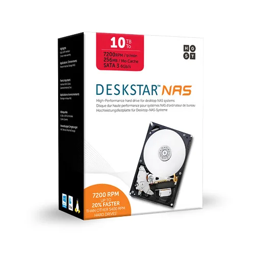 HGST 10TB DESKSTAR NAS