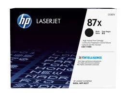 87X BLACK LASERJET TONER CARTRIDGE [CF287X]