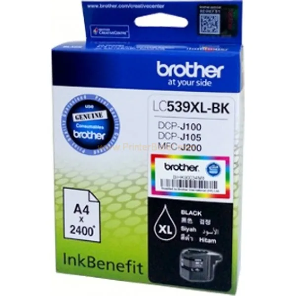 Black Ink Cartridge (LC-539XL BK)