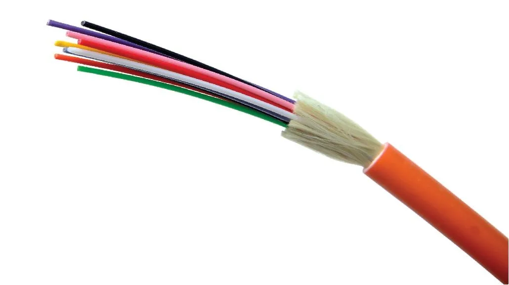 Fiber Optic Cable Indoor Distribution OM2 12c