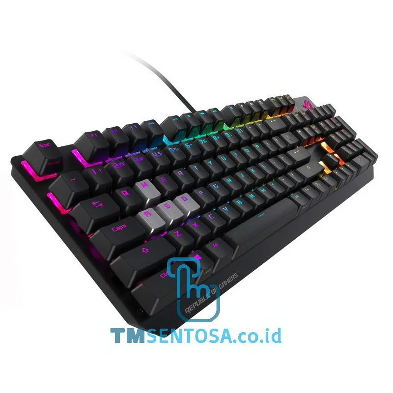 KEYBOARD ROG STRIX SCOPE RED US [90MP0180-B0UA00]