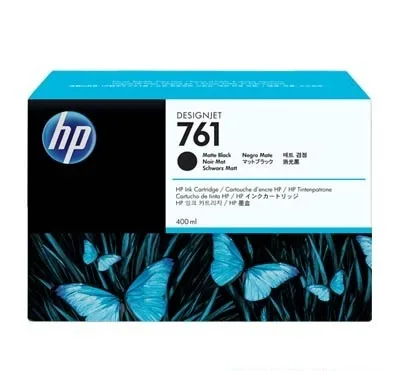 HP 761 400ml Matte Black Ink Cartridge [CM991A]